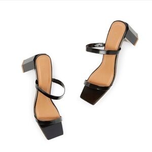 🎉 BY FAR – 100% LEATHER HEEL SANDALS!